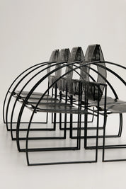 Ensemble de 8 chaises Quinta par Mario Botta pour Alias