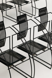 Ensemble de 8 chaises Quinta par Mario Botta pour Alias