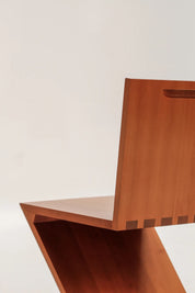 Chaise Zig Zag de Gerrit Rietveld pour Cassina