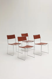 Ensemble de 4 chaises Giandomenico Belotti