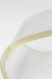Paire de chaises en lucite par Michel Dumas