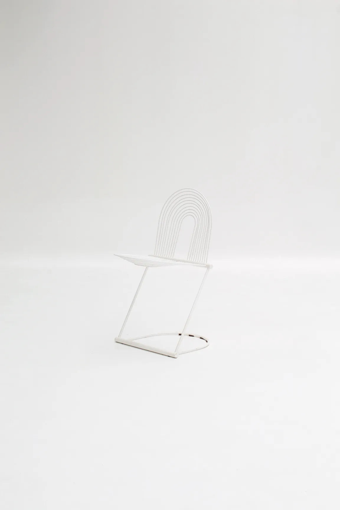 Chaises Swing blanches par Jutta & Herbert Ohl