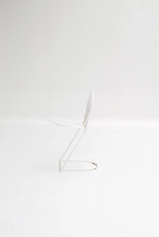 Chaises Swing blanches par Jutta & Herbert Ohl