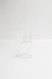 Chaises Swing blanches par Jutta & Herbert Ohl