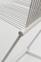 Chaises Swing blanches par Jutta & Herbert Ohl