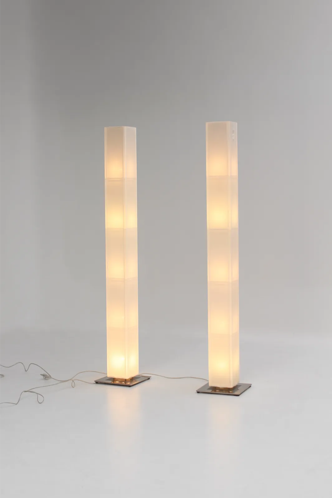 Paire de lampadaires 2031 par Fabrice Berrux pour Dix heures Dix