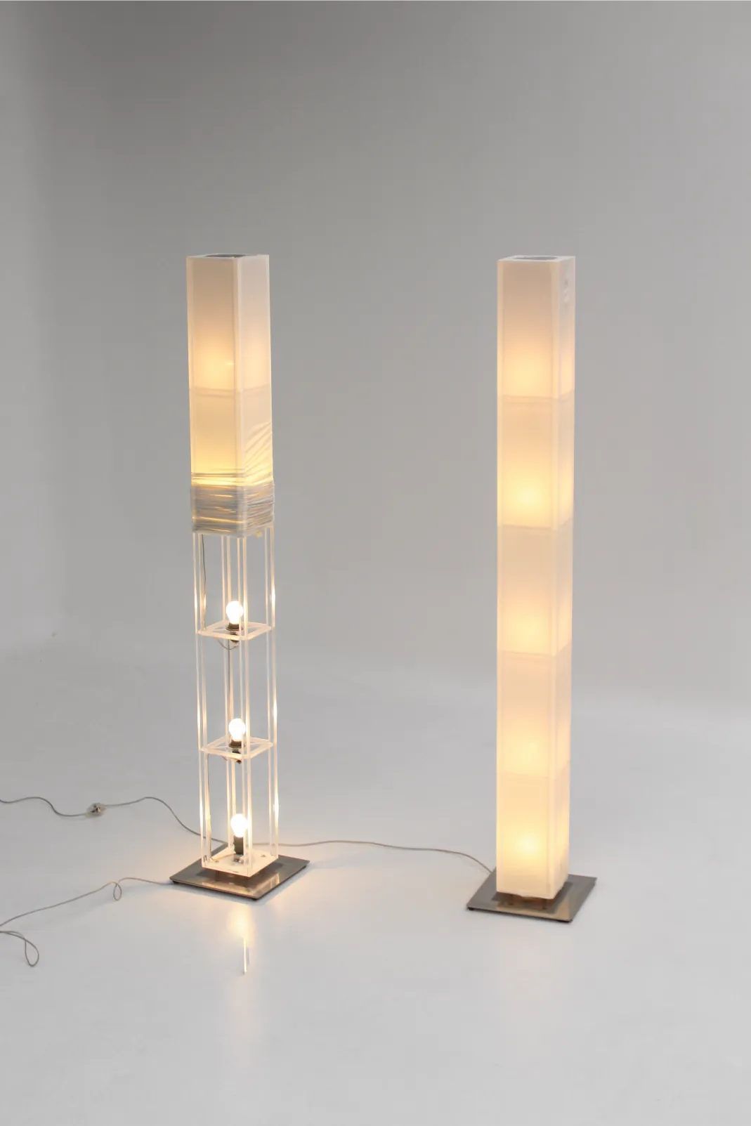 Paire de lampadaires 2031 par Fabrice Berrux pour Dix heures Dix