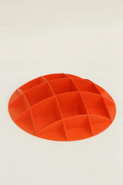 Étagère murale Globo orange en édition limitée, design modulaire et sculptural
