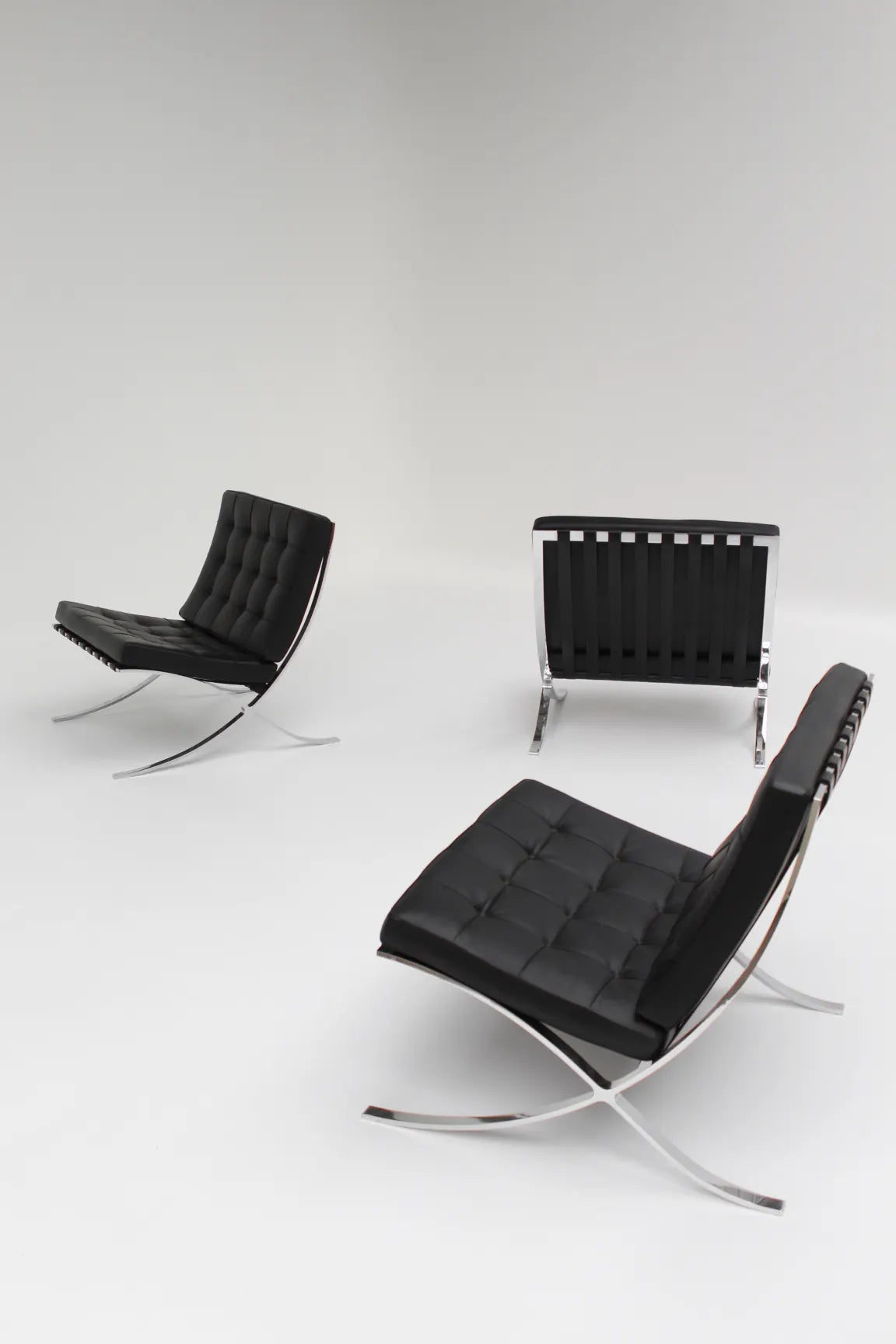 Fauteuil "Barcelona" par Mies van der Rohe