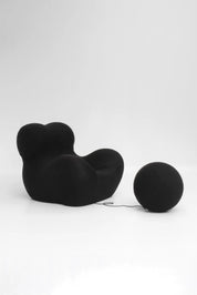 Fauteuil Big Mamma noir par Gaetano Pesce pour B&B Italia