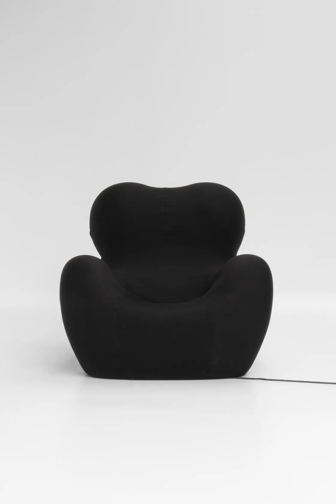 Fauteuil Big Mamma noir par Gaetano Pesce pour B&B Italia