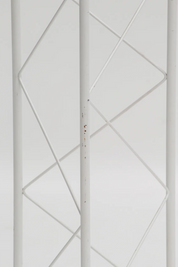 Lampadaire Alta Line blanc – Italie, années 1980