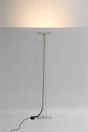 Lampadaire blanc Arelux – Italie, années 1980