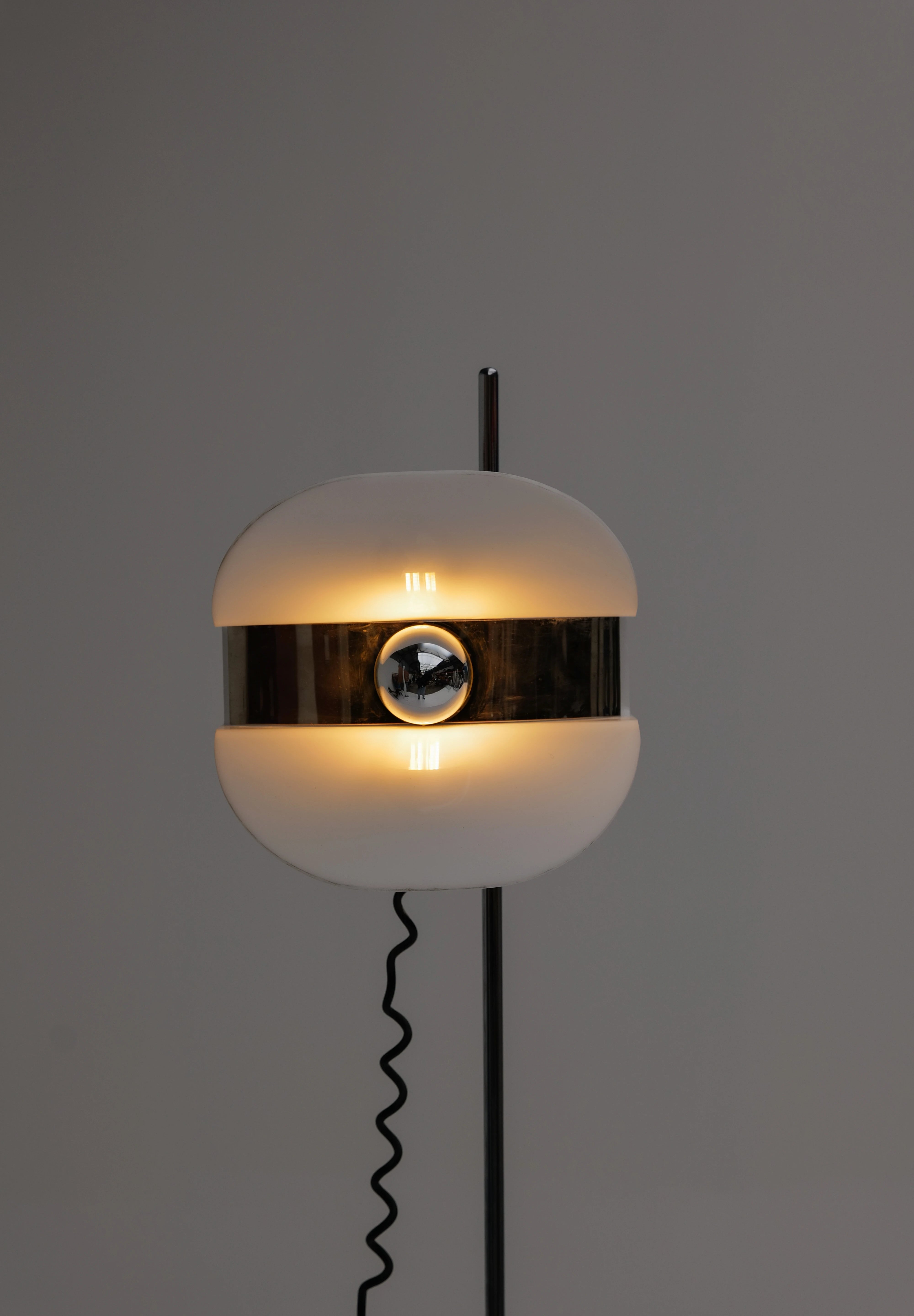 Lampadaire Space Age à trois feux, années 1970