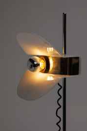 Lampadaire Space Age à trois feux, années 1970