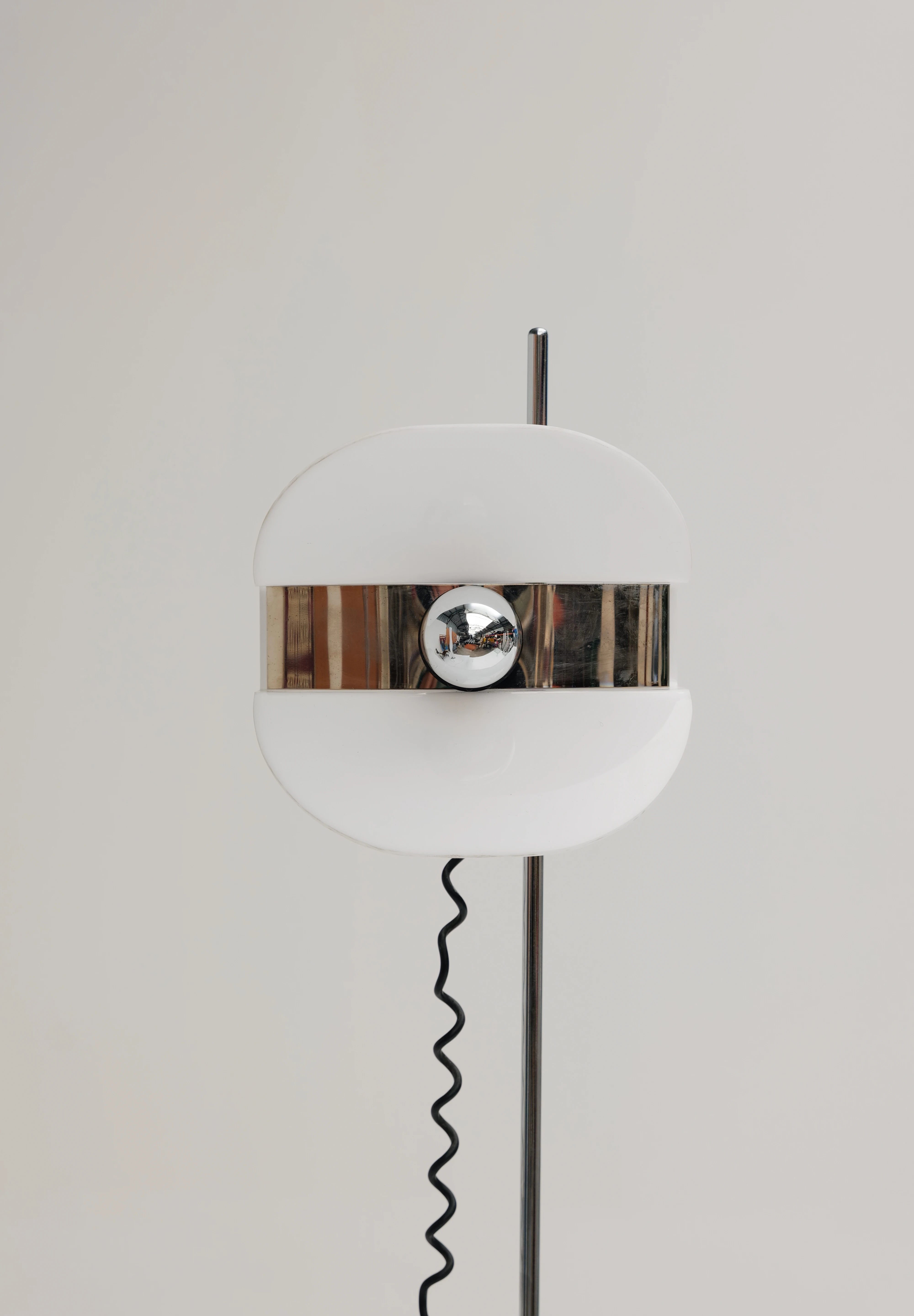 Lampadaire Space Age à trois feux, années 1970