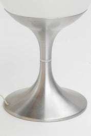 Lampe Space Age en aluminium