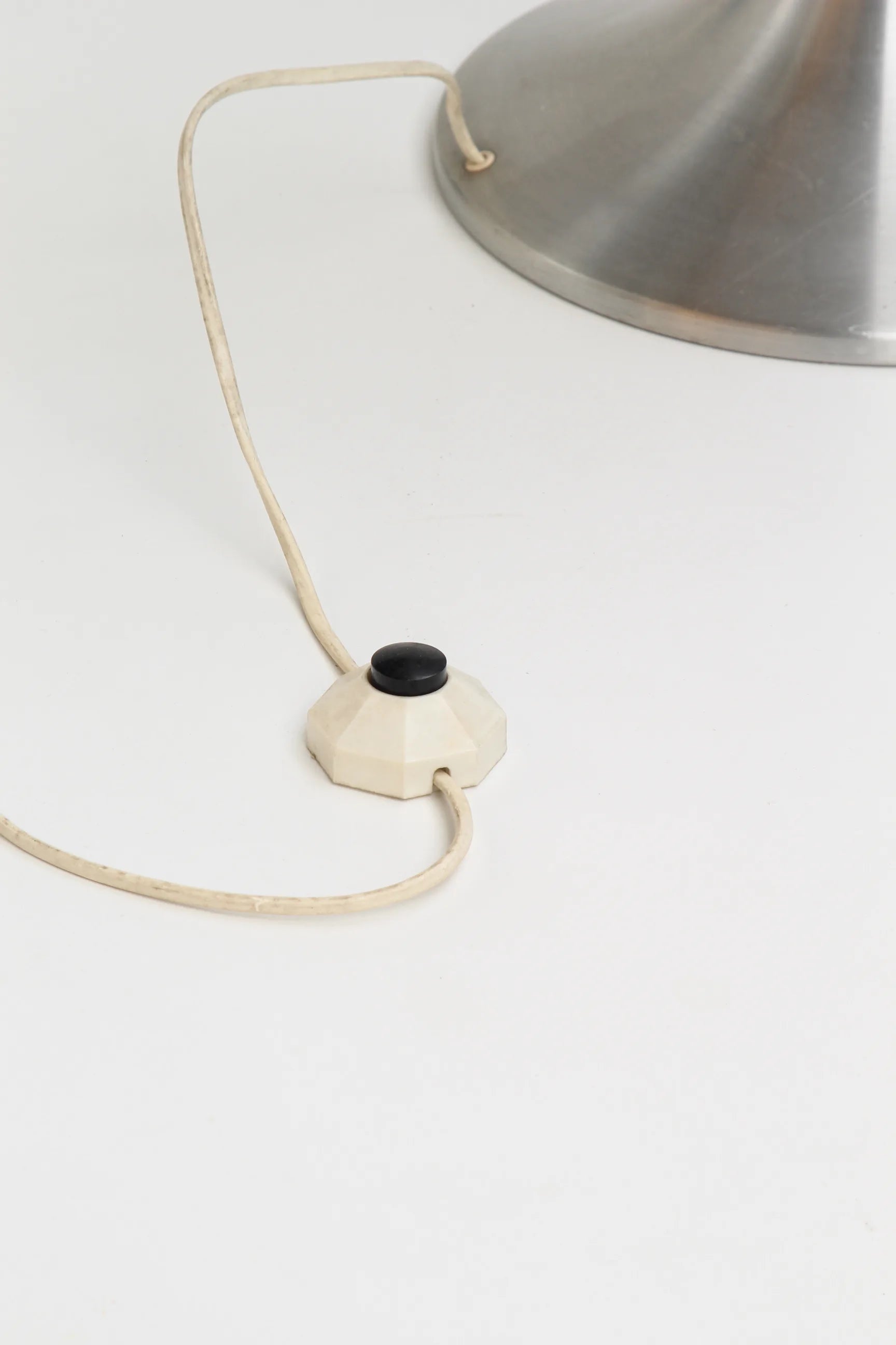 Lampe Space Age en aluminium